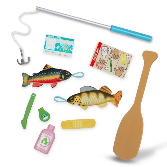 Melissa & Doug Let's Explore Park Ranger Cabin & Boat - Picture 9 of 9